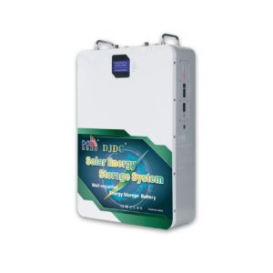 DJDC Dongjin 48V 100Ah Lithium-Ion LiFePO₄ Battery – 5.12kWh – IP32 – Wall-Mounted