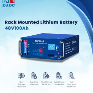 DJDC Dongjin 48V 100Ah Lithium-Ion LiFePO₄ Battery – Rack Mounted